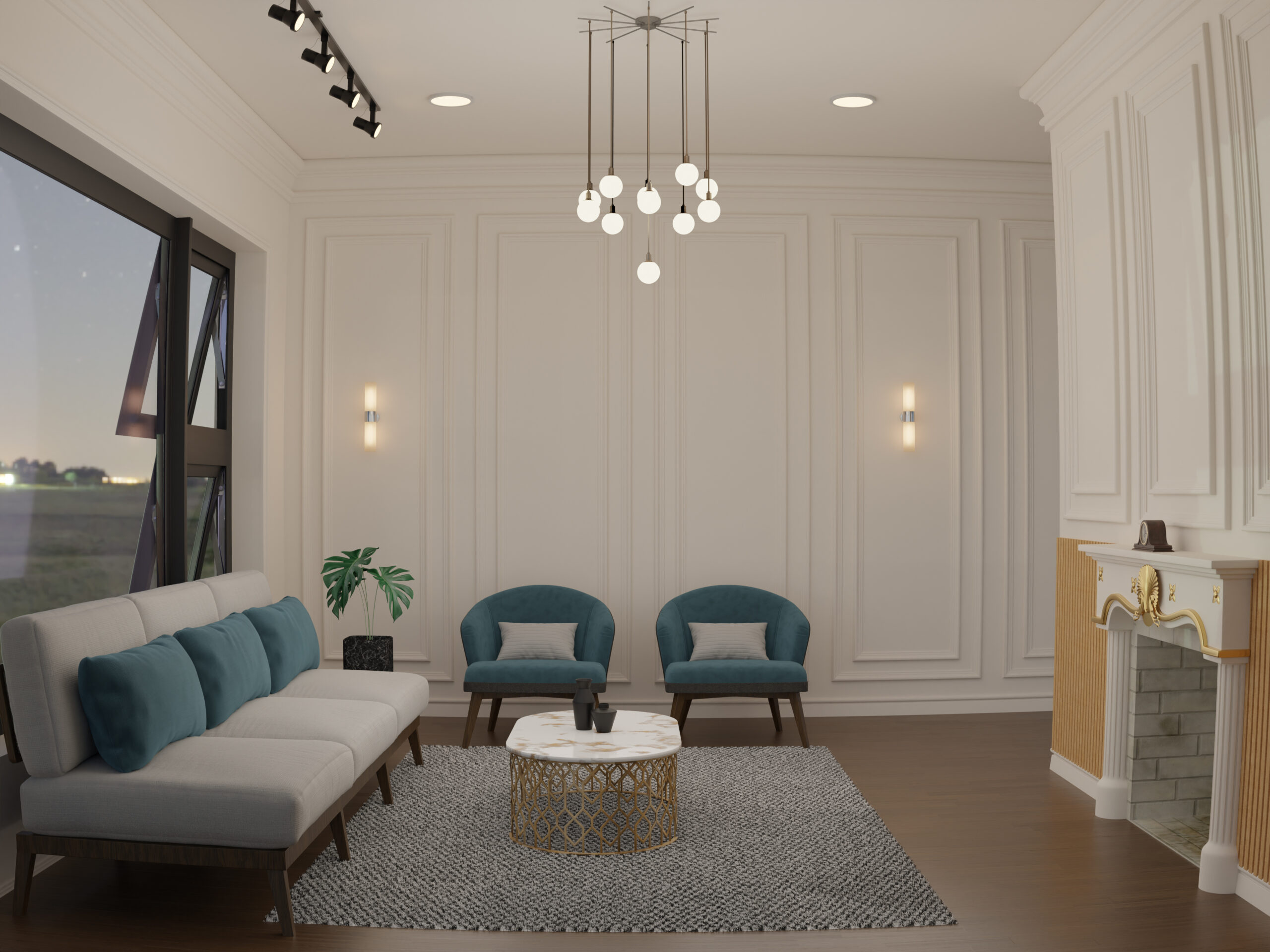 3d-room-interior-with-classic-design-furniture